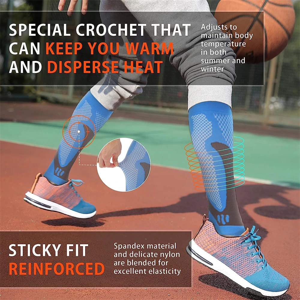 1Pair Calf Compression Sleeves - Compression Sleeve Calf ulasan dan harga